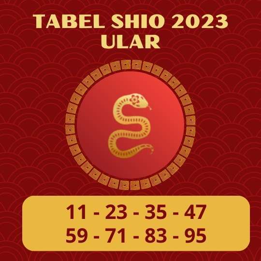 tabel shio ular 2023 dibuat oleh polisi toto